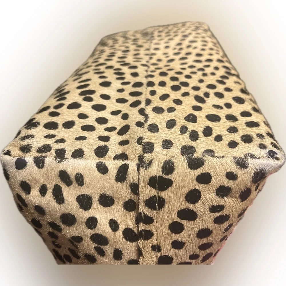 MADEWELL Tote Animal Print Tan/Brown GUC - Picture 6 of 10